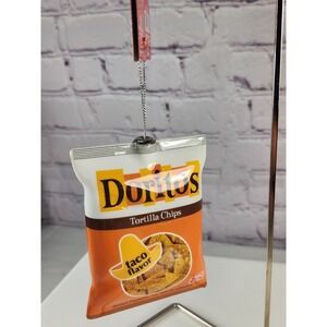 Doritos Taco Flavor Tortilla Chips Hanging Christmas Ornament 4 Inch